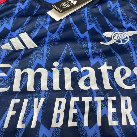 Arsenal 25/26 Away Jersey XL | New Soccer Kit | Clearance Deal Football Shirt - Picture 3 of 7